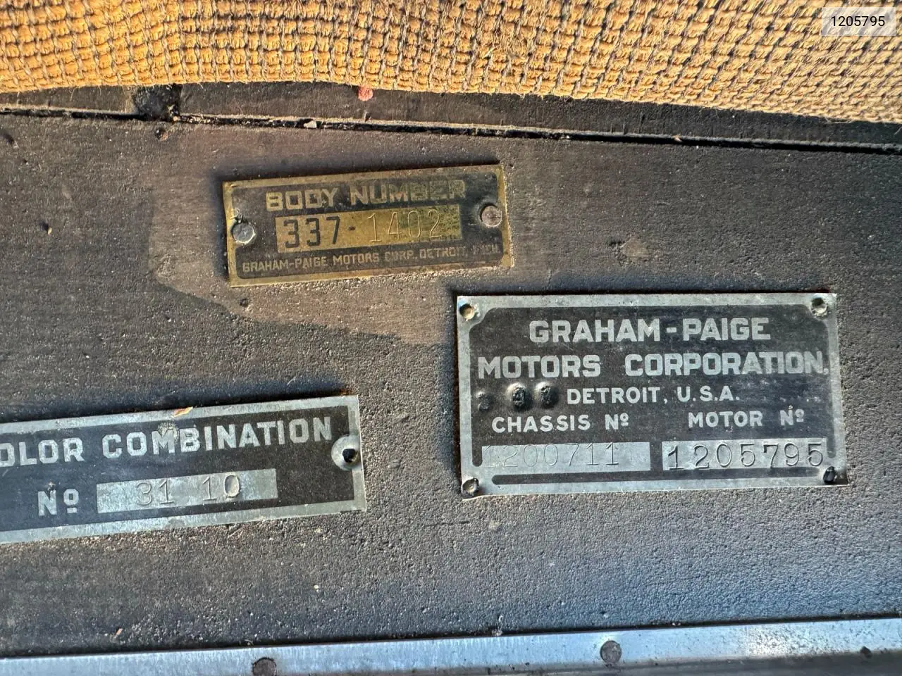 1205795 1931 Graham-Paige