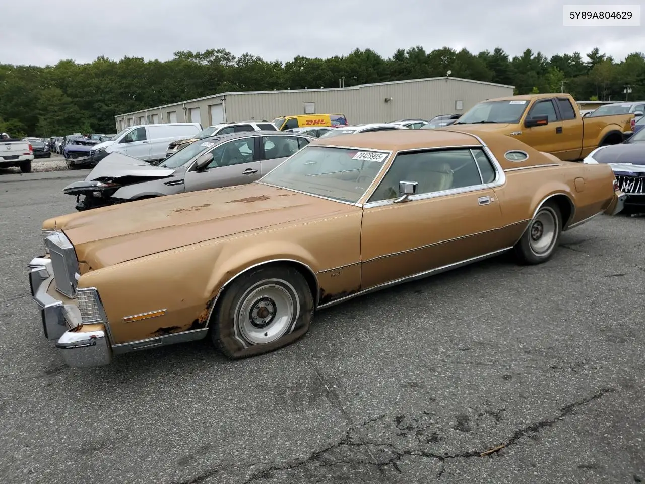 1975 Lincoln Townhouse Mark Vi VIN: 5Y89A804629 Lot: 70423905