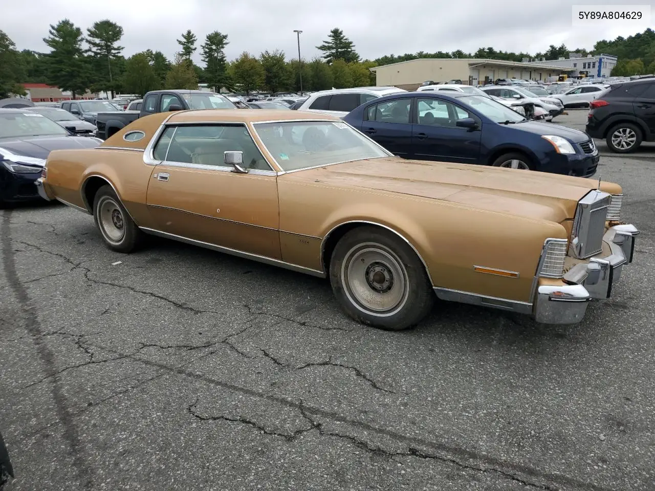 1975 Lincoln Townhouse Mark Vi VIN: 5Y89A804629 Lot: 70423905
