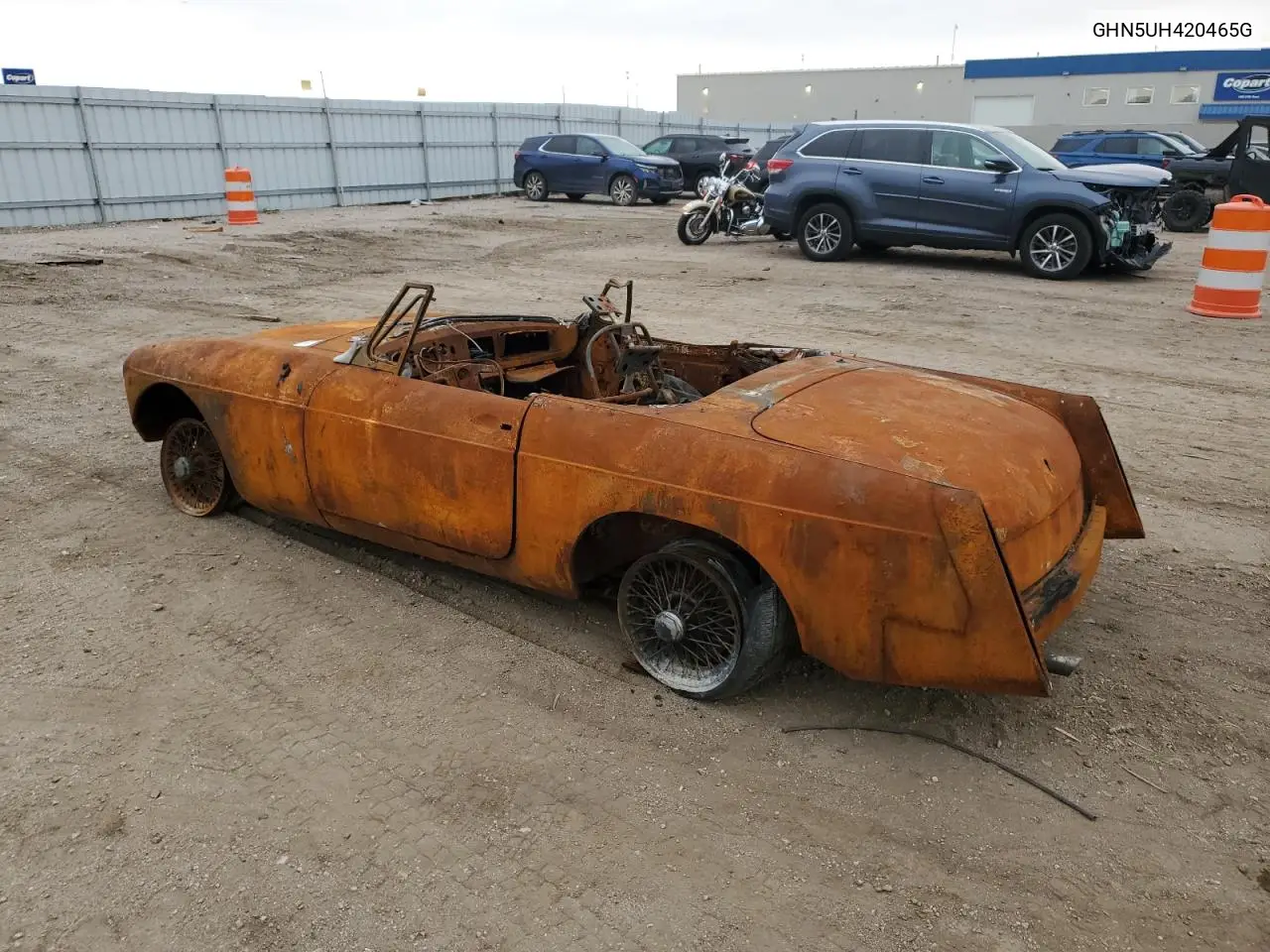 GHN5UH420465G 1977 Mgb Gt
