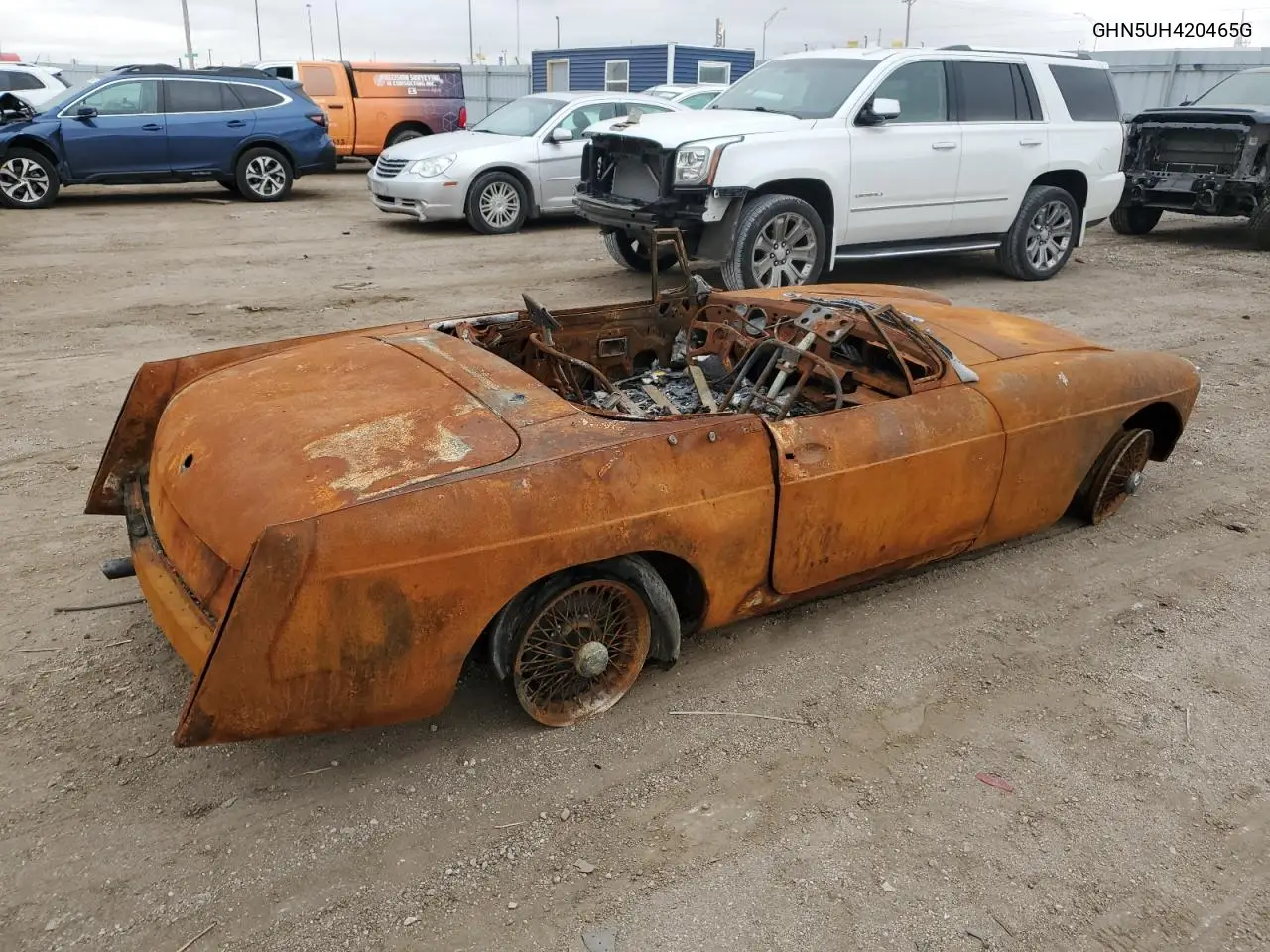 GHN5UH420465G 1977 Mgb Gt
