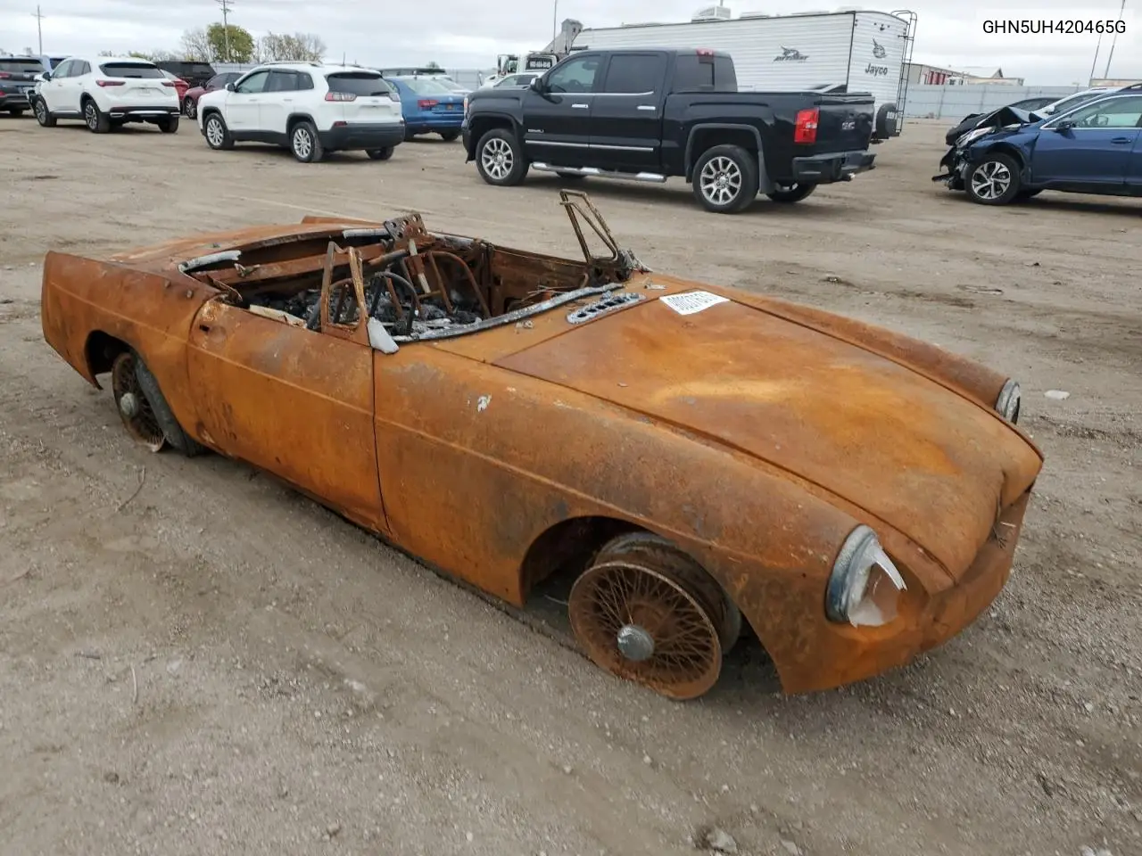 GHN5UH420465G 1977 Mgb Gt