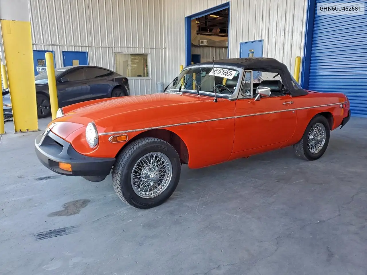 GHN5UJ462581 1978 Mgb Convertibl