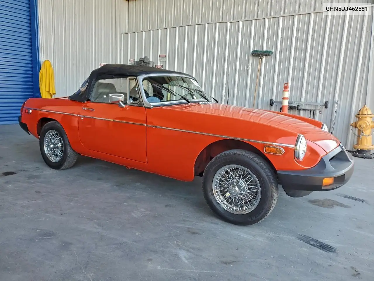 GHN5UJ462581 1978 Mgb Convertibl