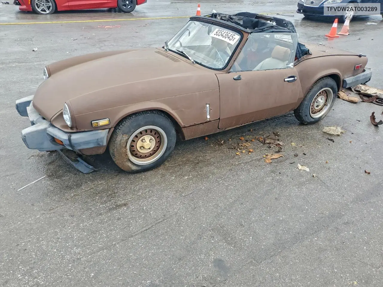 TFVDW2AT003289 1980 Triumph Spitfire