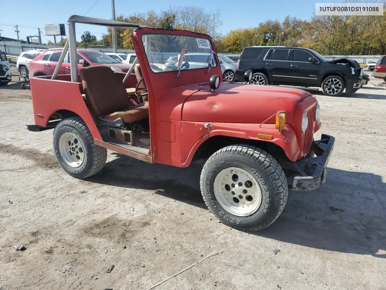 1UTUF00B1DS191088 1983 American General Dj5 Jeep