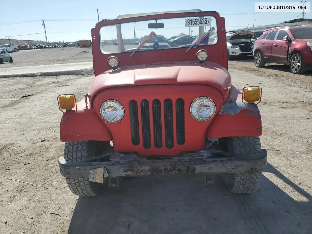 1UTUF00B1DS191088 1983 American General Dj5 Jeep