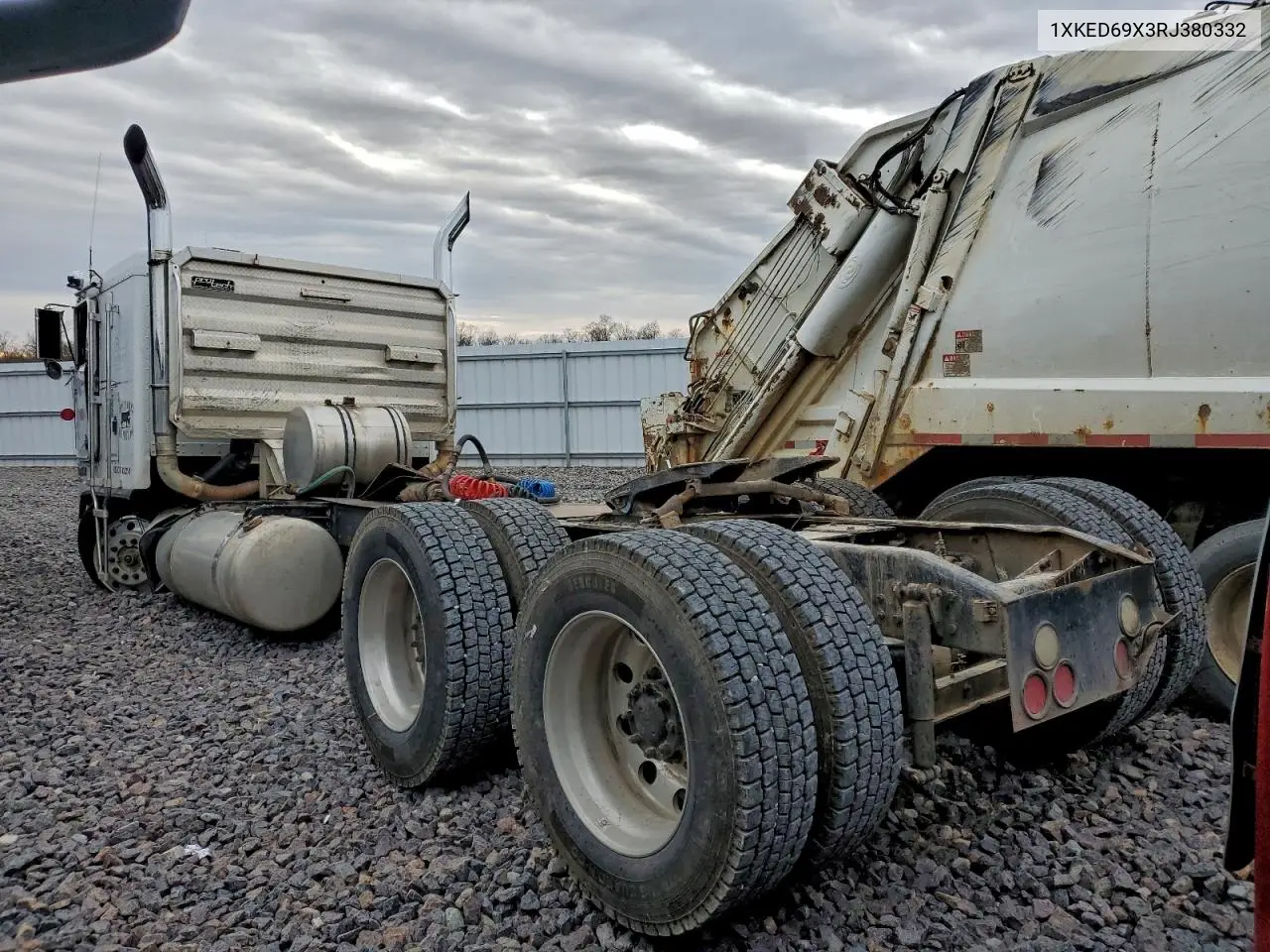 1994 Kenworth K100E Semi Truck VIN: 1XKED69X3RJ380332 Lot: 94125225
