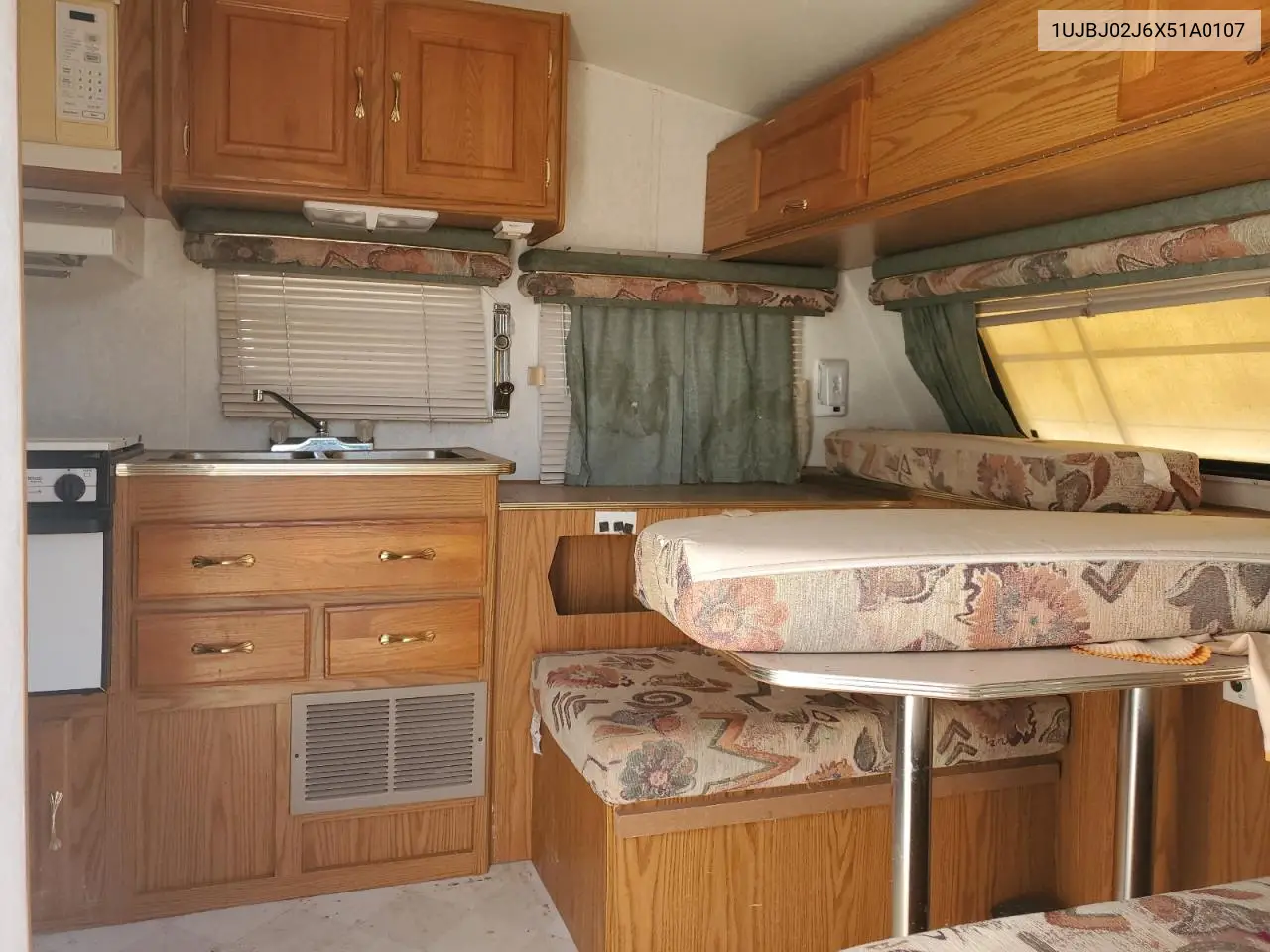 1999 Jayco Eagle Lite 210 VIN: 1UJBJ02J6X51A0107 Lot: 80873145