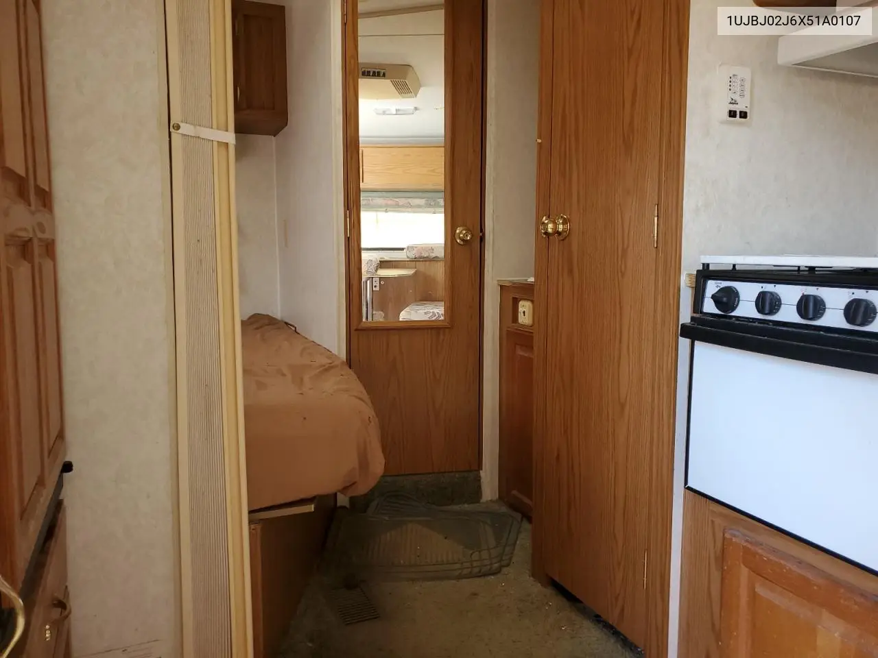 1999 Jayco Eagle Lite 210 VIN: 1UJBJ02J6X51A0107 Lot: 80873145