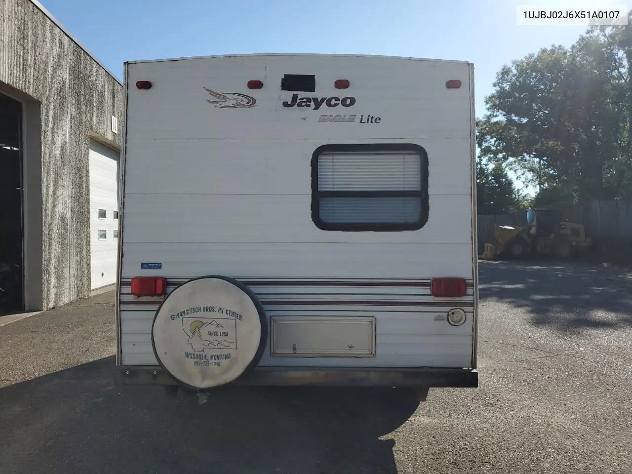 1999 Jayco Eagle Lite 210 VIN: 1UJBJ02J6X51A0107 Lot: 80873145