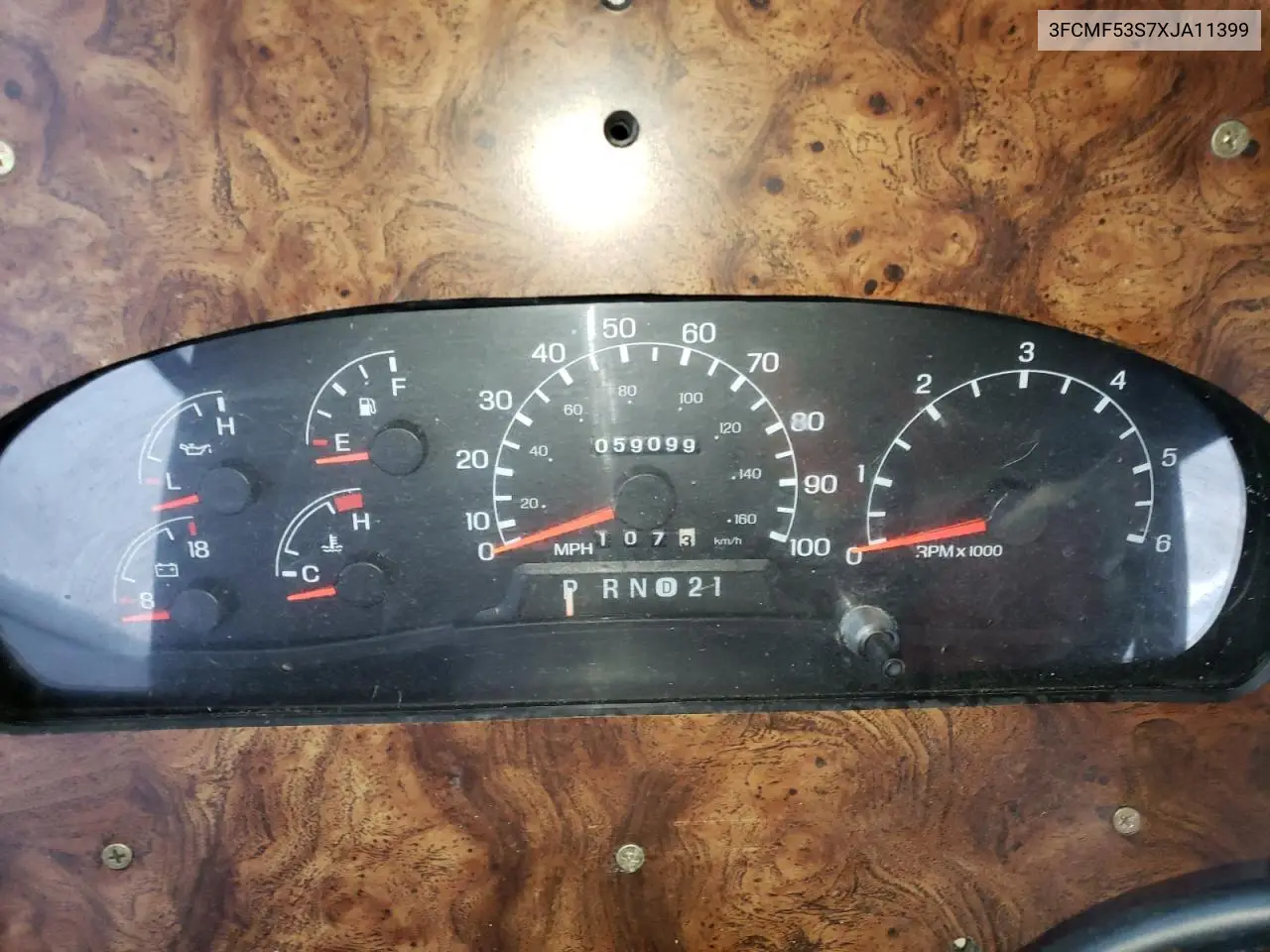 3FCMF53S7XJA11399 1999 Coachmen Mirada - Rv