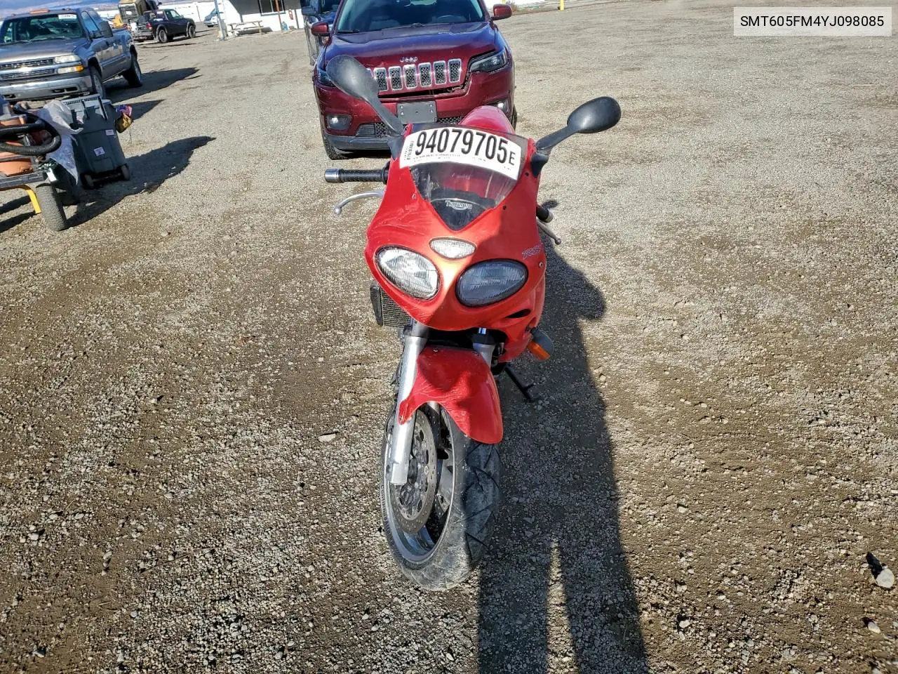 SMT605FM4YJ098085 2000 Triumph Motorcycle Sprint Rs