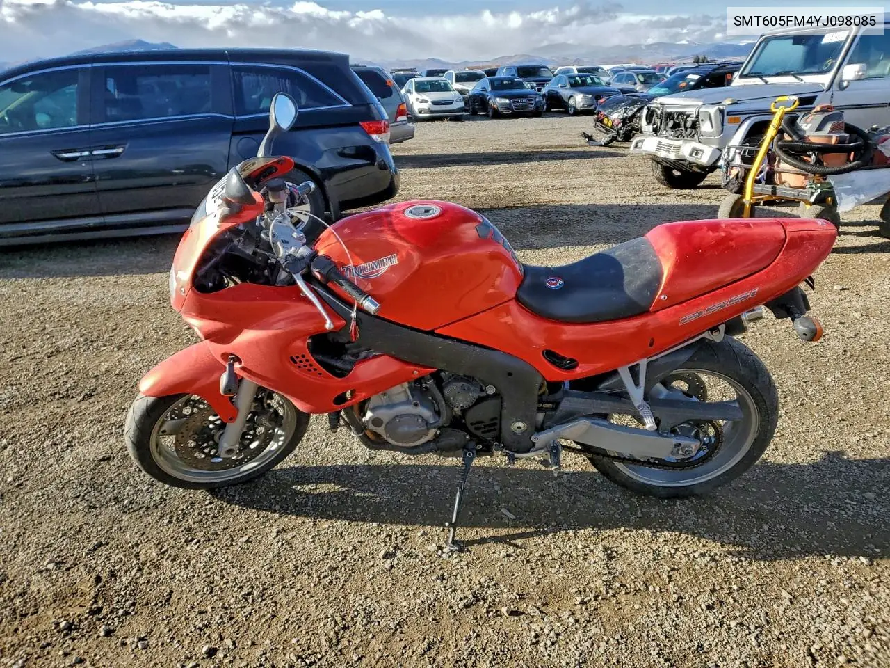 SMT605FM4YJ098085 2000 Triumph Motorcycle Sprint Rs