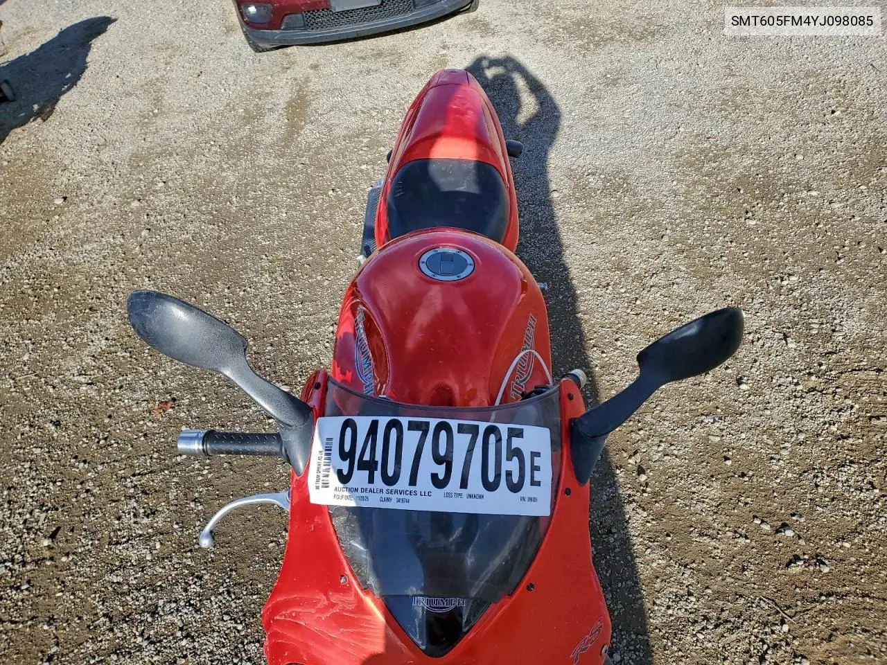 SMT605FM4YJ098085 2000 Triumph Motorcycle Sprint Rs