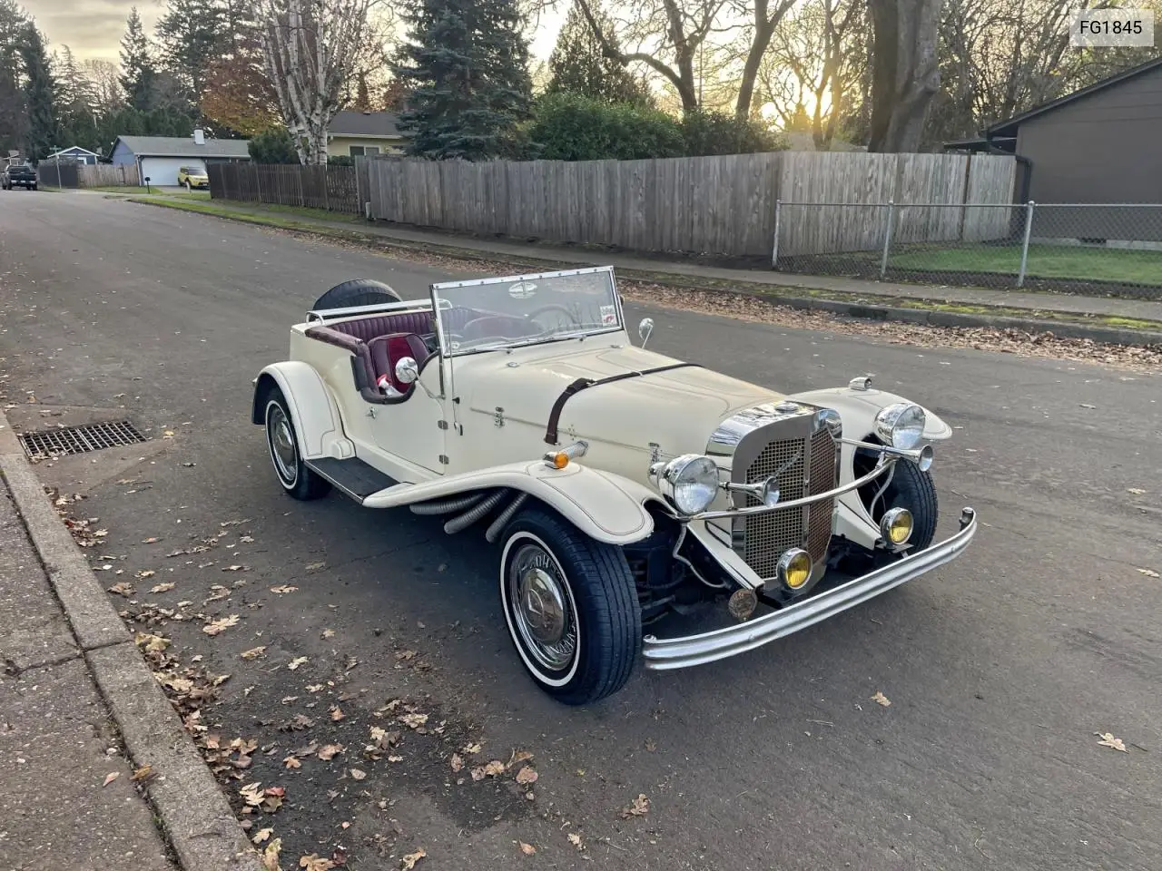 FG1845 1929 Mercedes-Benz Gazelle Kit Car