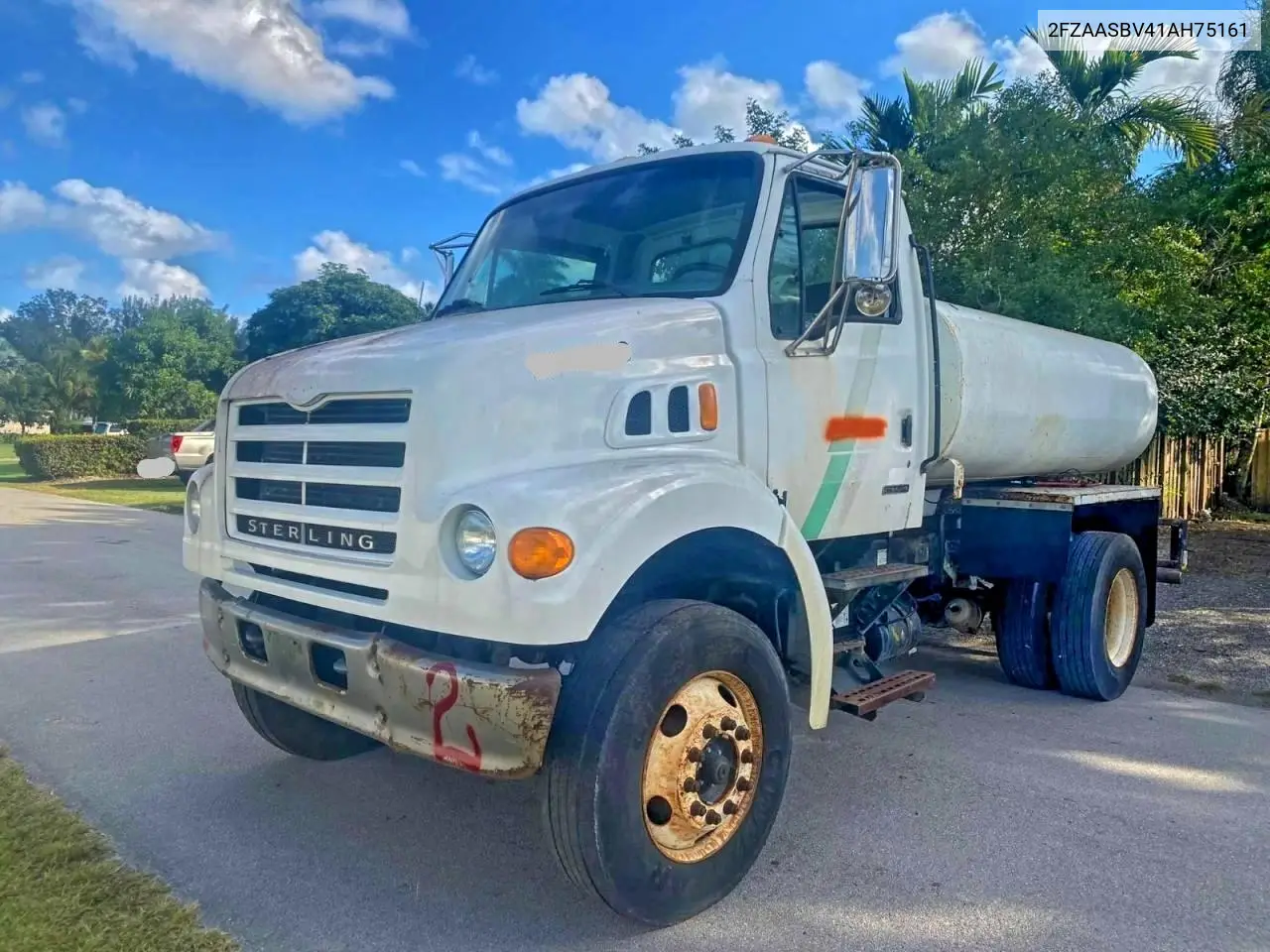 2FZAASBV41AH75161 2001 Sterling Truck L 7500