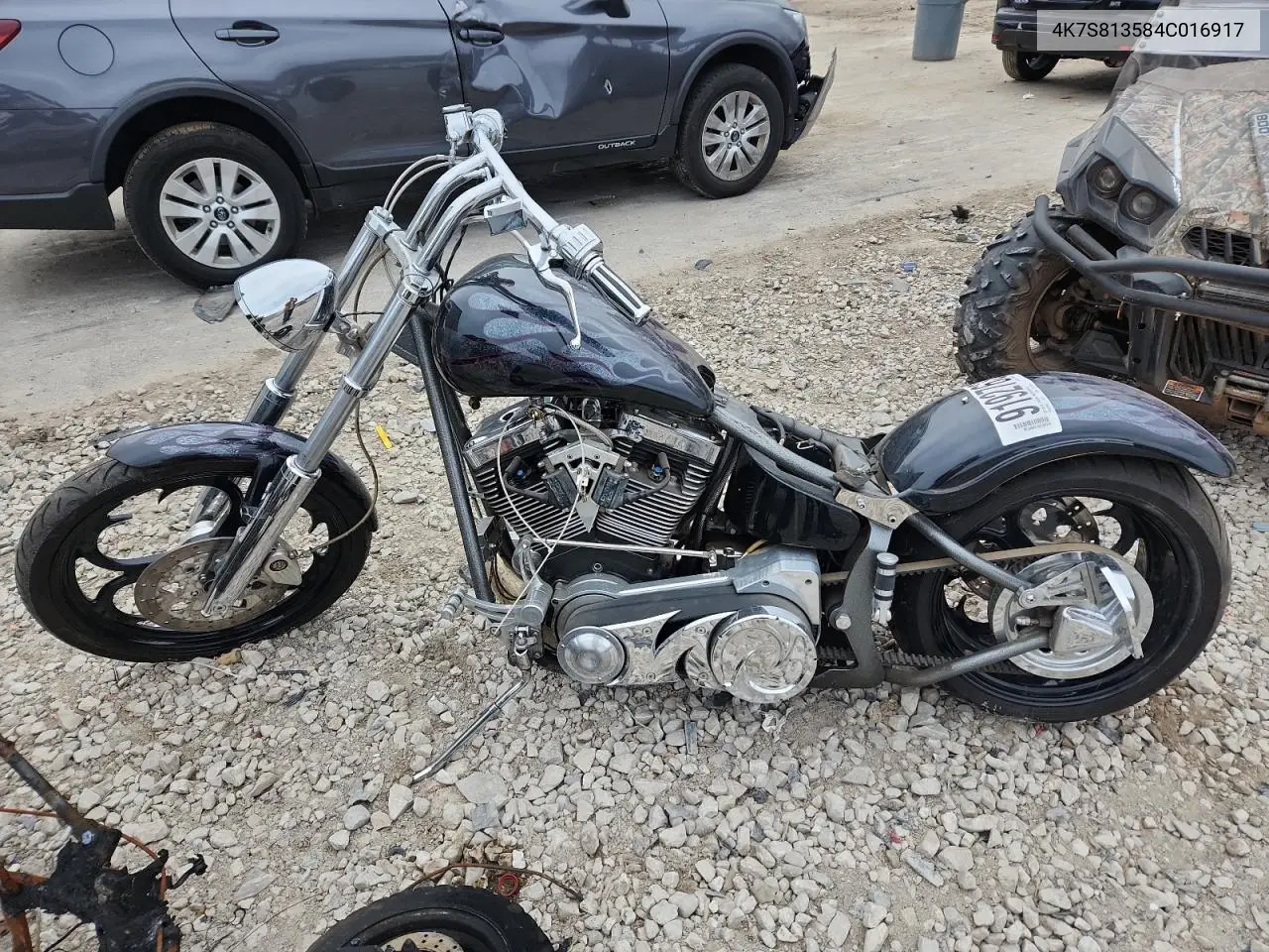 4K7S813584C016917 2003 Cust Tanker Harley