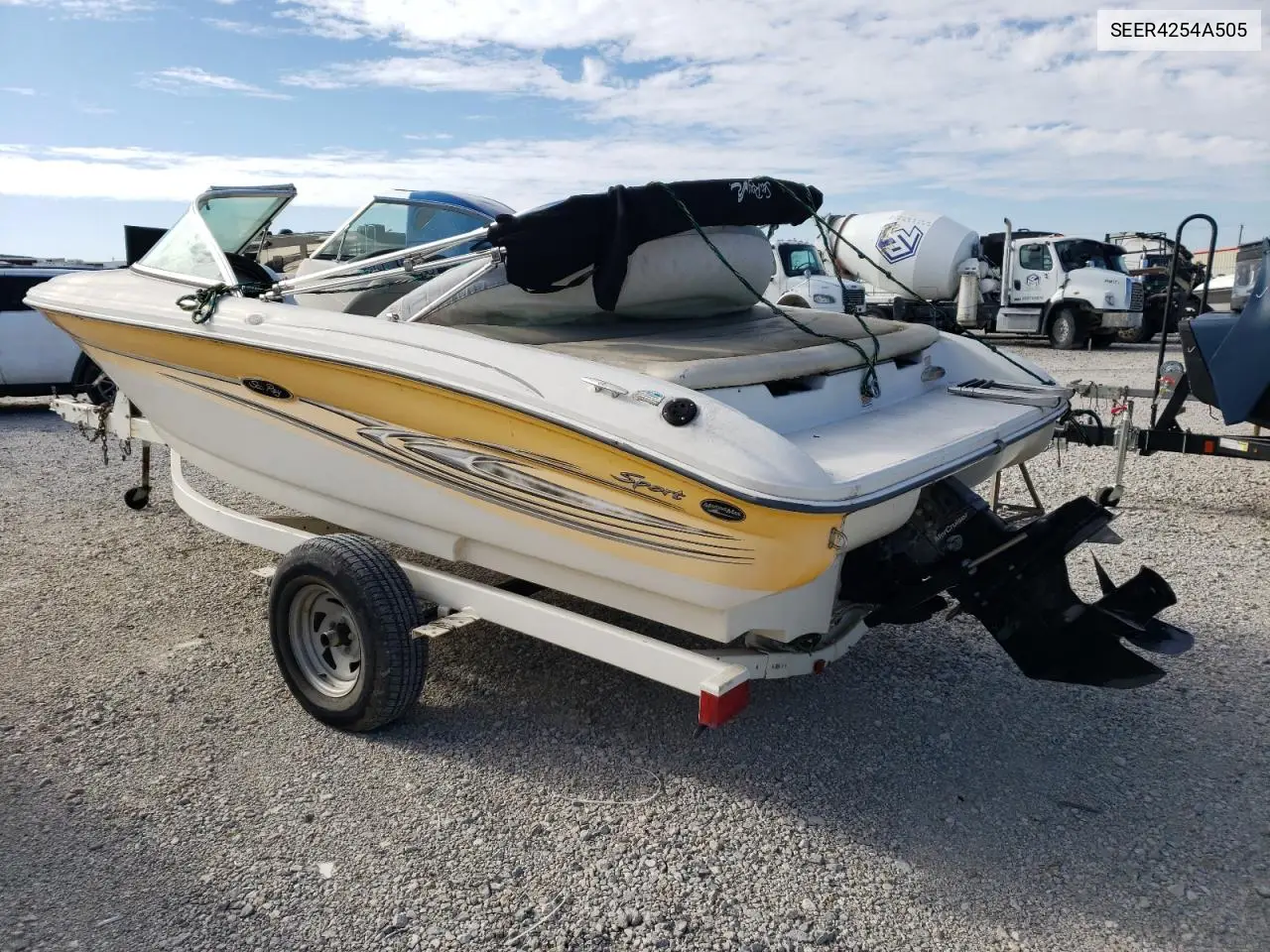 2005 Other Boat Boat VIN: SERR4254A505 Lot: 45944315
