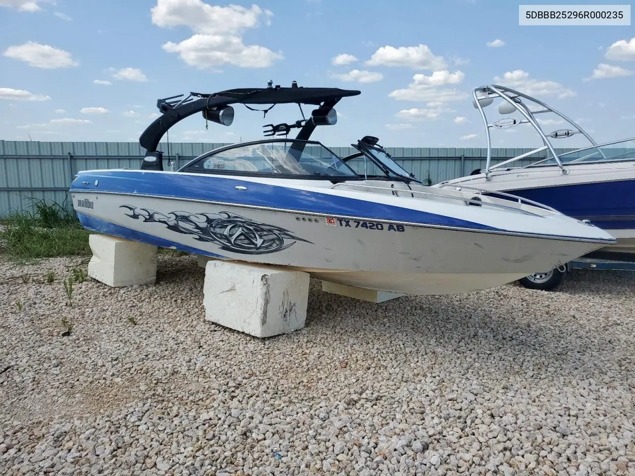 2006 Malibu Boat VIN: USMB2S5006A606 Lot: 65461025