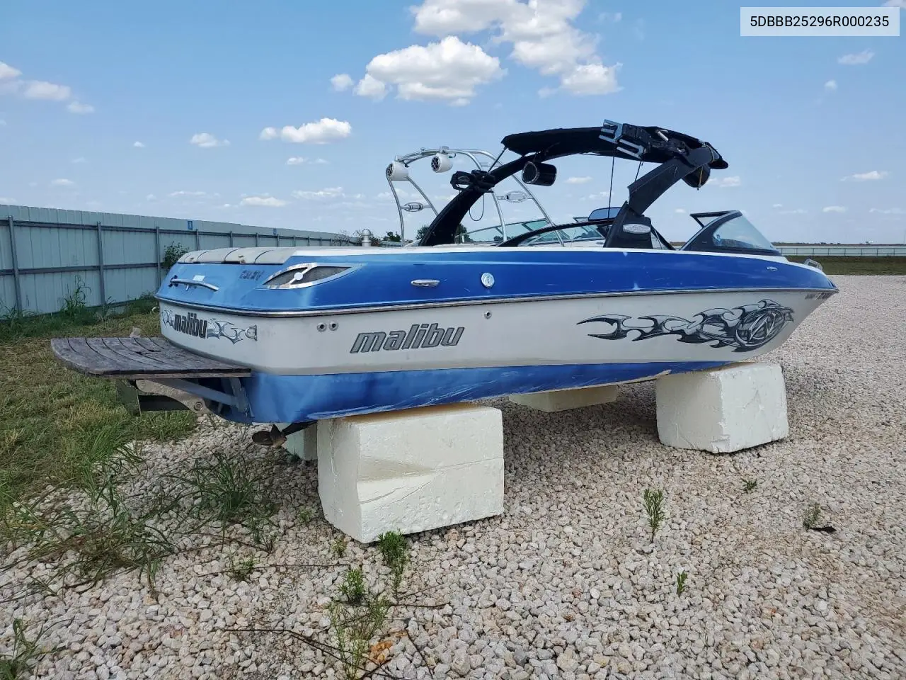 2006 Malibu Boat VIN: USMB2S5006A606 Lot: 65461025