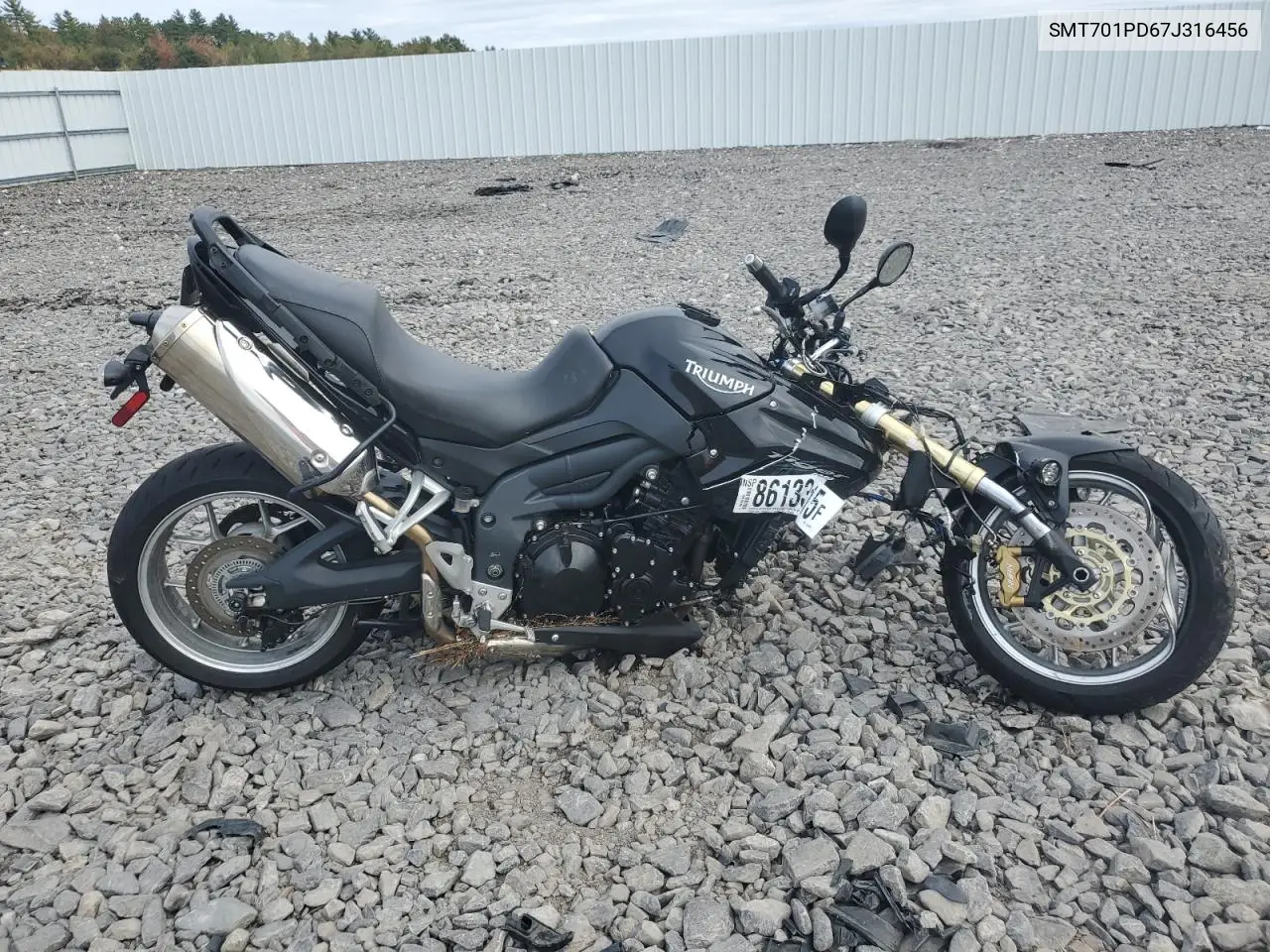SMT701PD67J316456 2007 Triumph Motorcycle Tiger