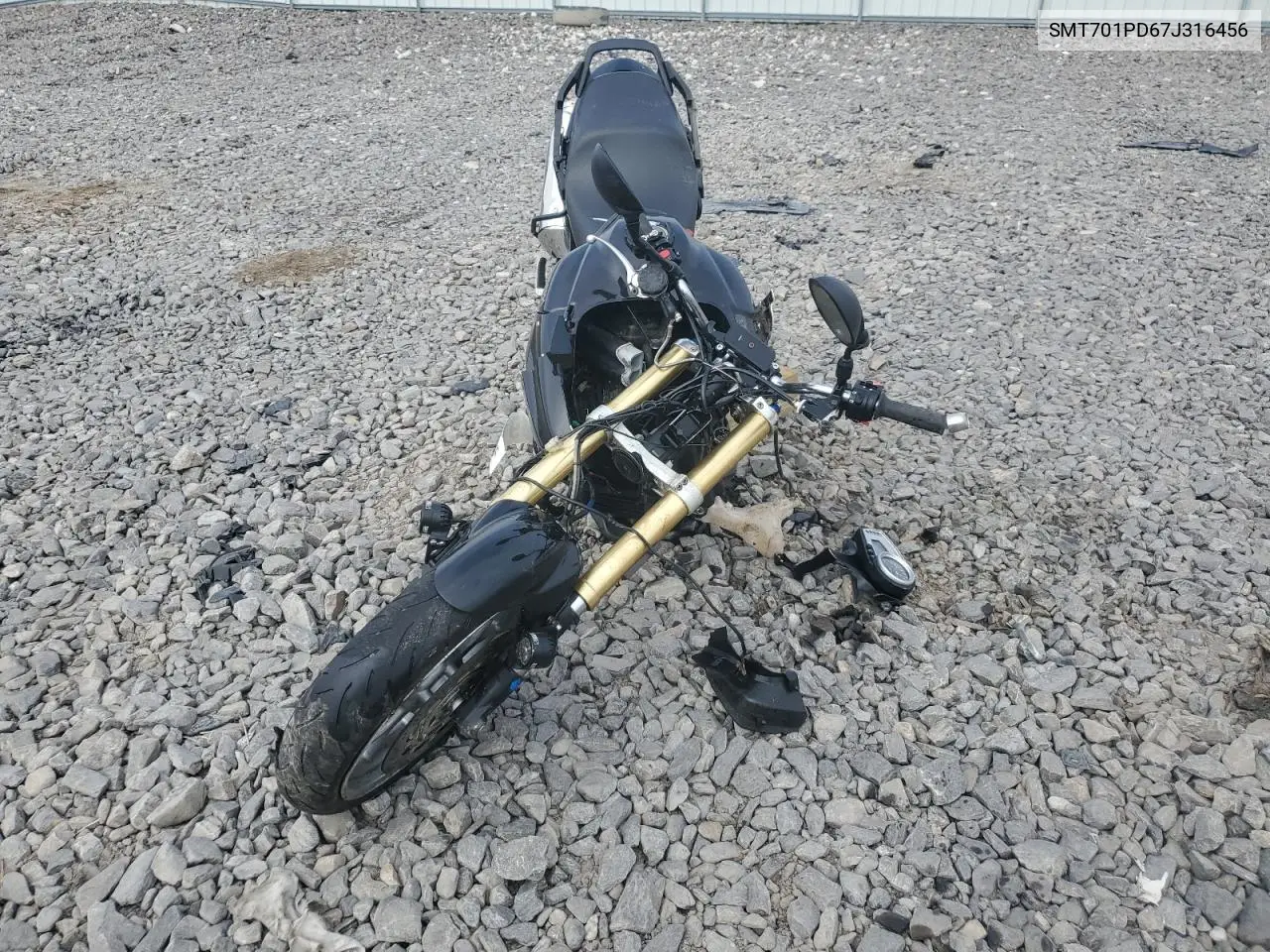 SMT701PD67J316456 2007 Triumph Motorcycle Tiger