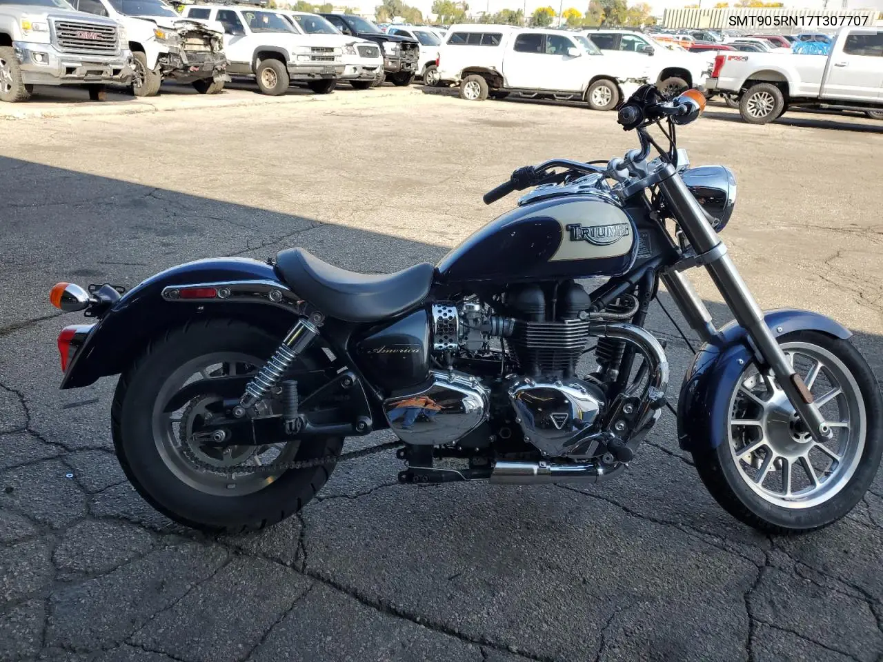 SMT905RN17T307707 2007 Triumph Motorcycle America