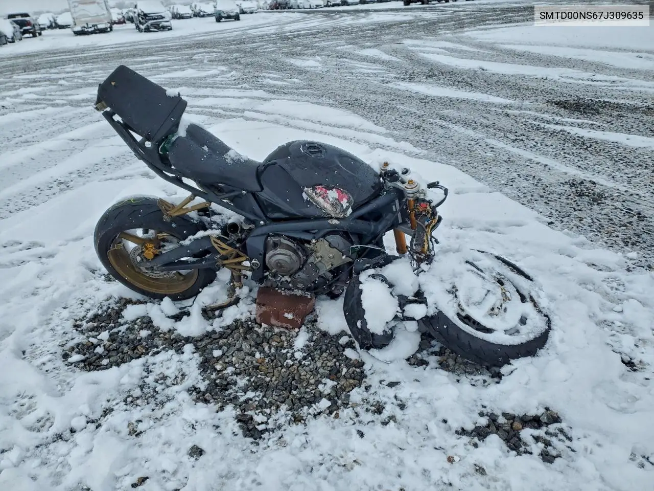 SMTD00NS67J309635 2007 Triumph Motorcycle Daytona 675