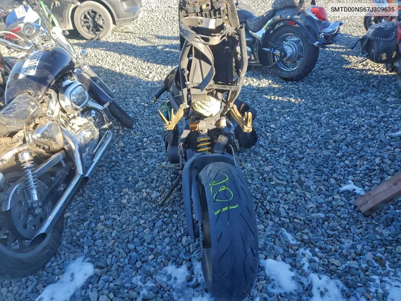 SMTD00NS67J309635 2007 Triumph Motorcycle Daytona 675