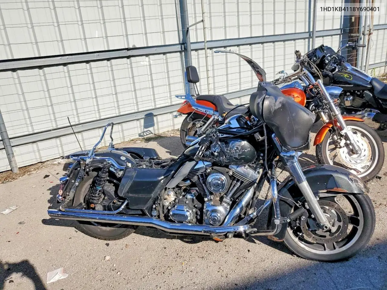 1HD1KB4118Y690401 2008 Harley Davidson Flhx