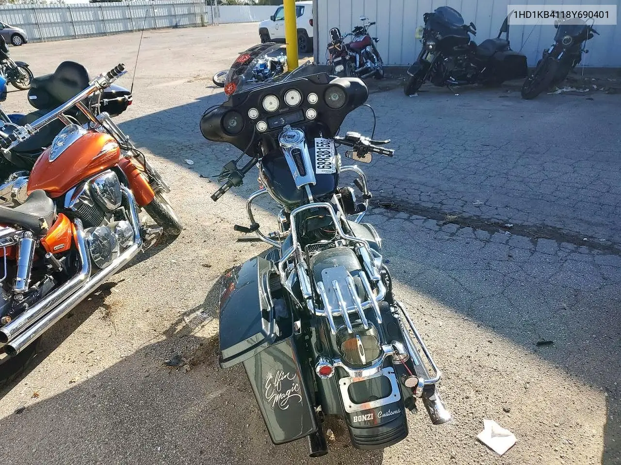 1HD1KB4118Y690401 2008 Harley Davidson Flhx