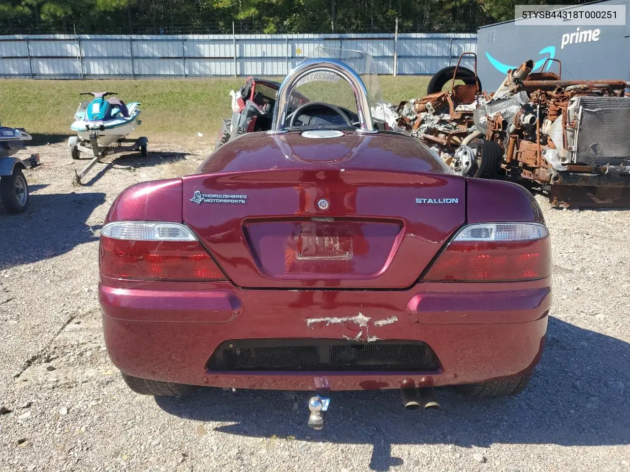 5TYSB44318T000251 2008 Other Motorcycle Thoroughbred Stallion