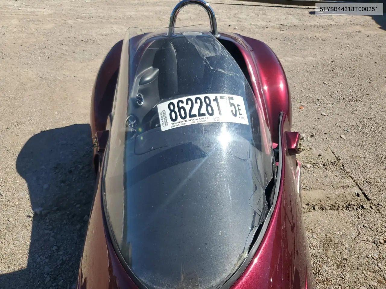 5TYSB44318T000251 2008 Other Motorcycle Thoroughbred Stallion