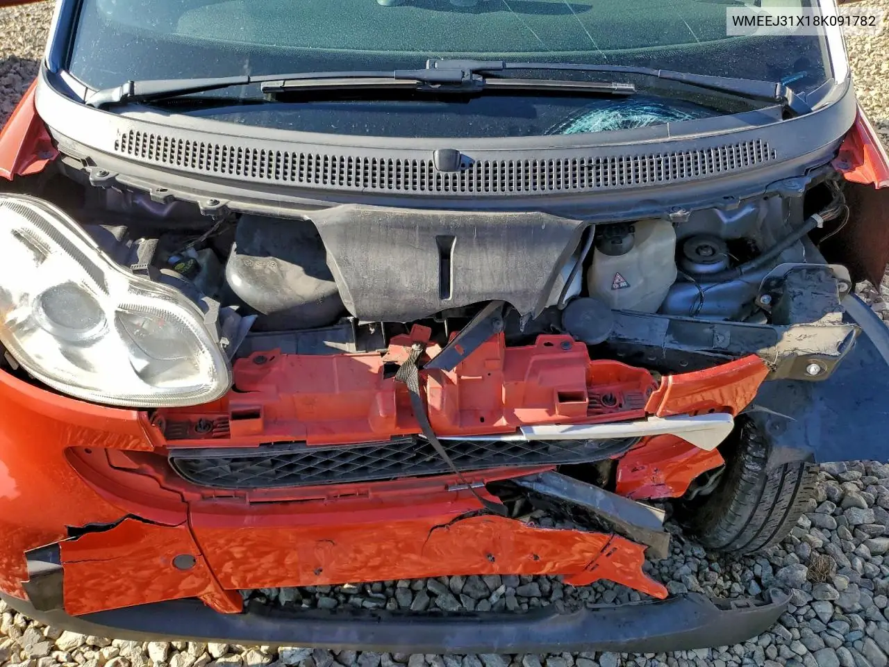 WMEEJ31X18K091782 2008 Smart Fortwo Pure