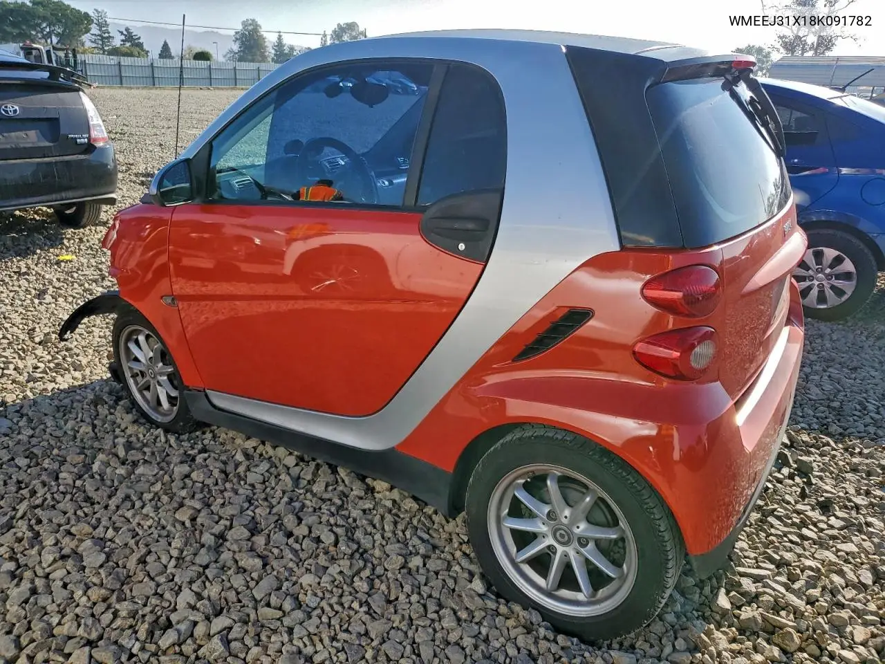 WMEEJ31X18K091782 2008 Smart Fortwo Pure