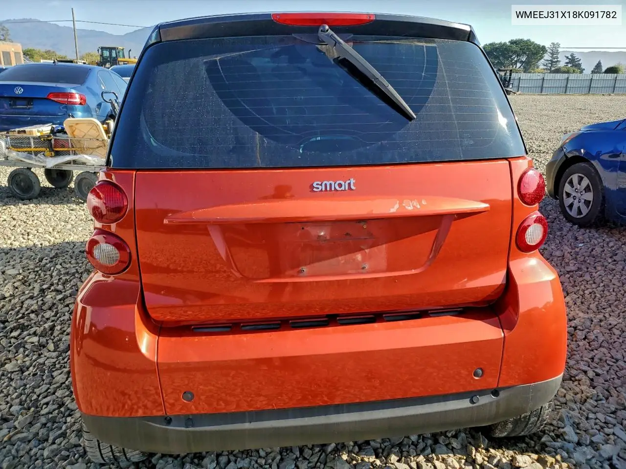 WMEEJ31X18K091782 2008 Smart Fortwo Pure