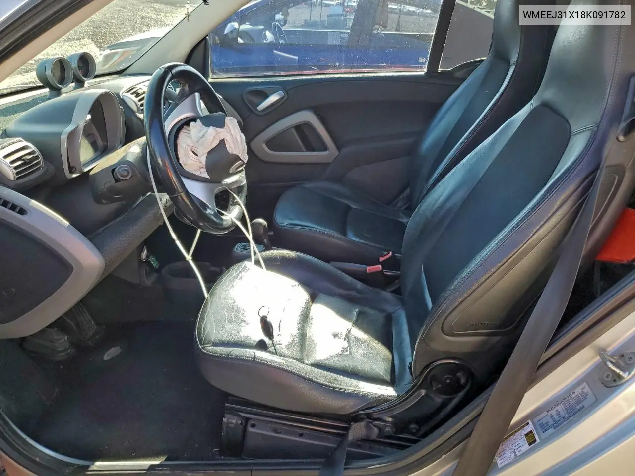 WMEEJ31X18K091782 2008 Smart Fortwo Pure