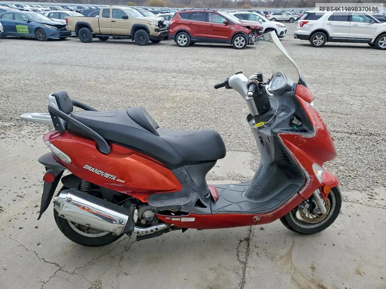 RFBS4K1989B370686 2009 Kymco Usa Inc Grand Vista 250