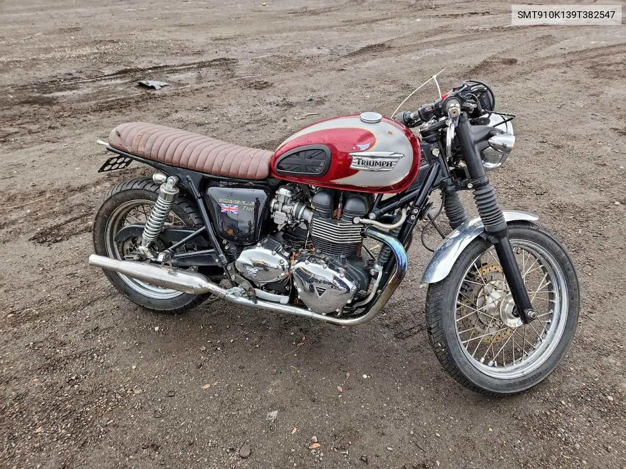SMT910K139T382547 2009 Triumph Motorcycle Bonneville T
