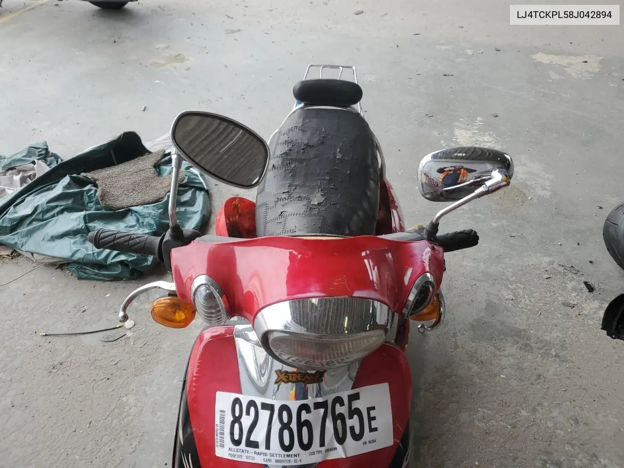 LJ4TCKPL58J042894 2010 Oeth Moped