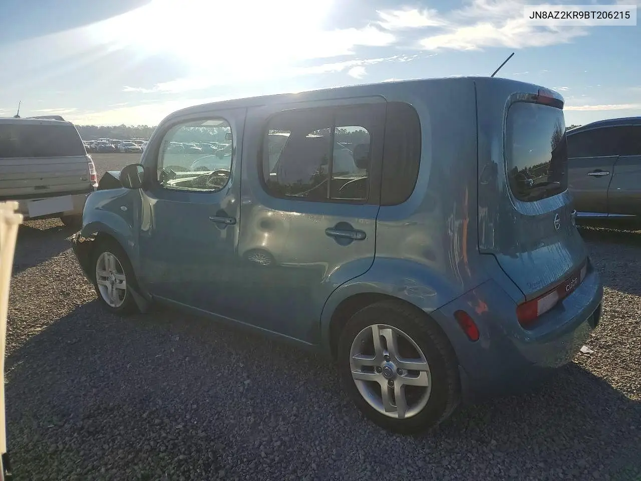 JN8AZ2KR9BT206215 2011 Niss Cube Base