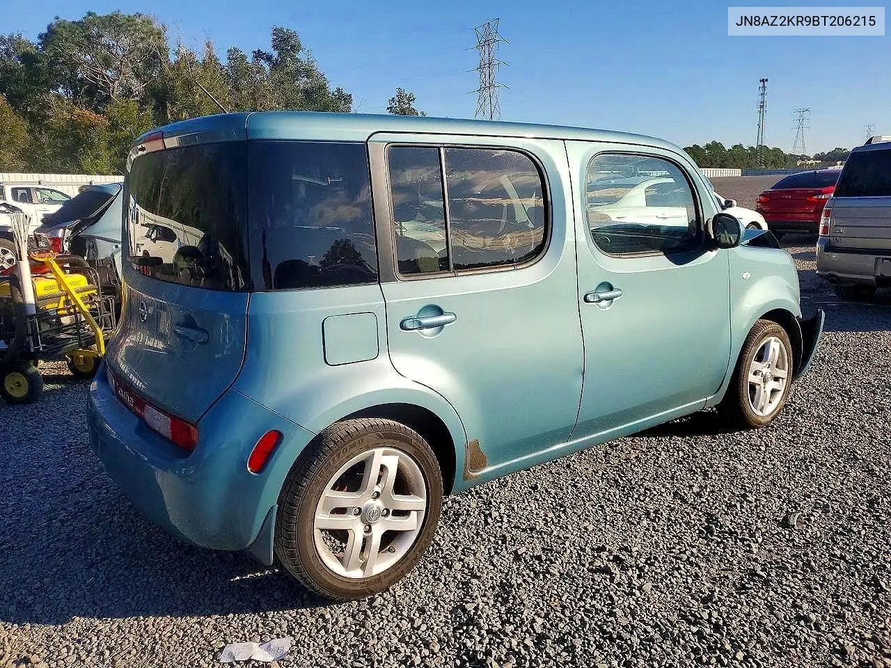 JN8AZ2KR9BT206215 2011 Niss Cube Base