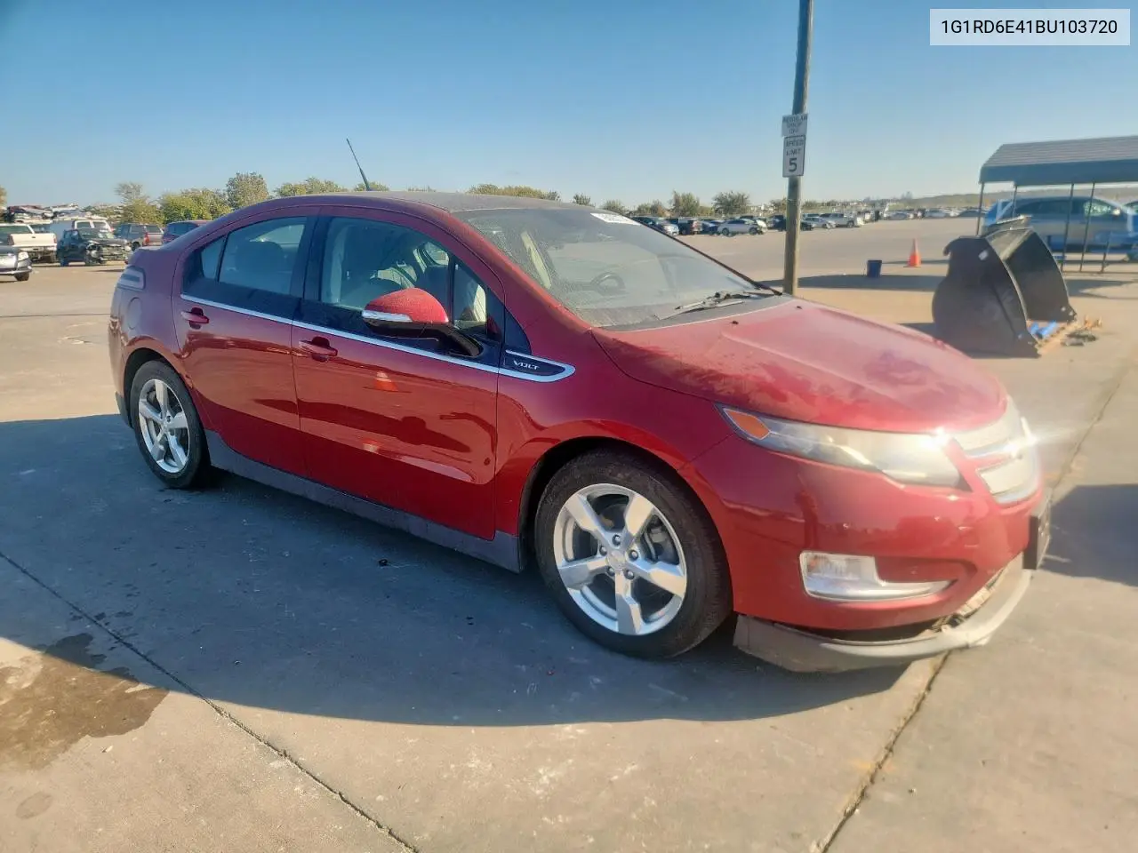 1G1RD6E41BU103720 2011 Chev Volt