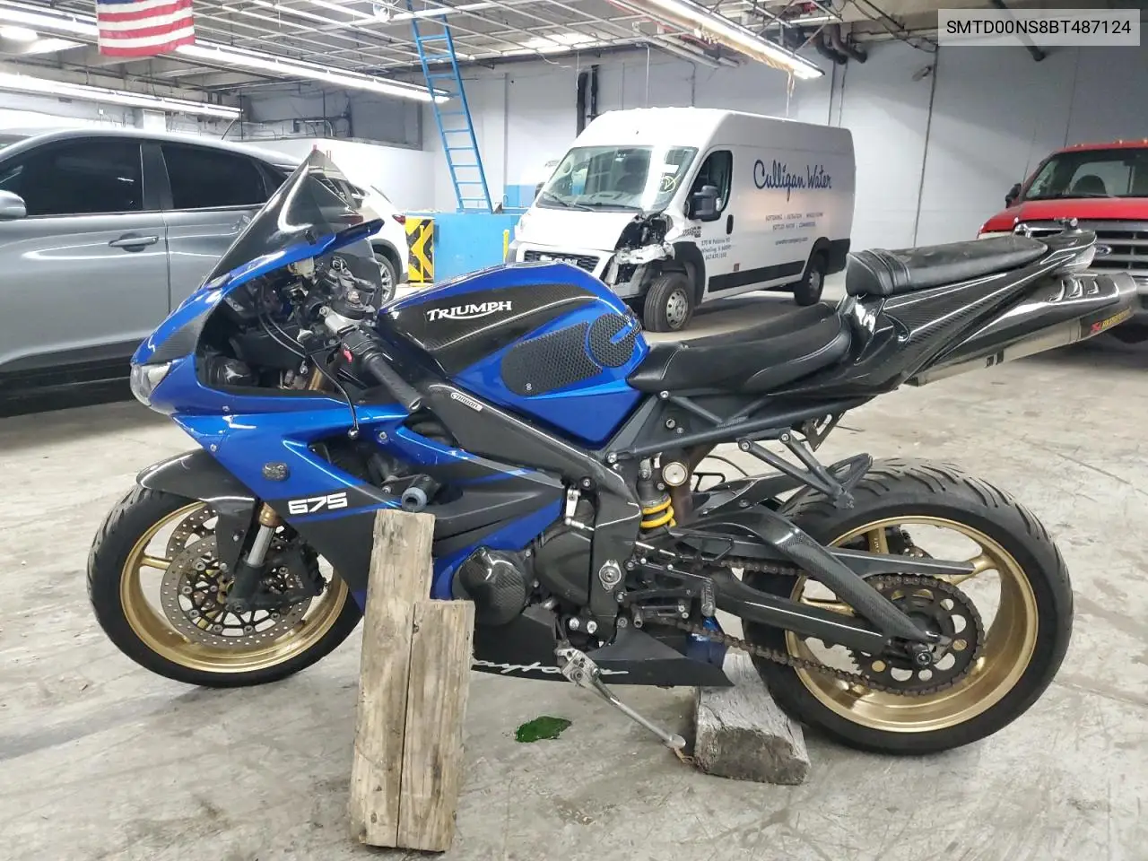 SMTD00NS8BT487124 2011 Triumph Motorcycle Daytona 675