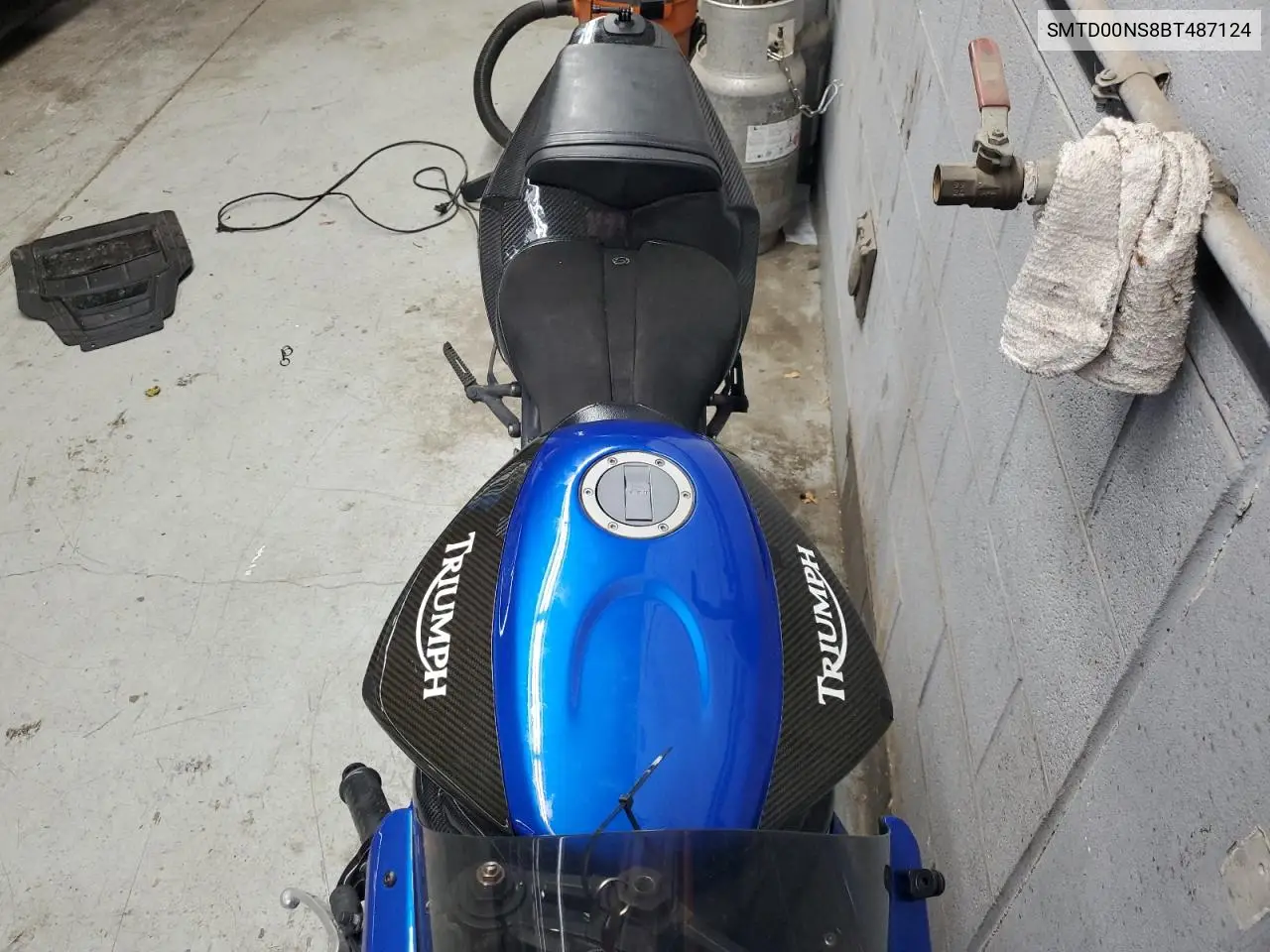 SMTD00NS8BT487124 2011 Triumph Motorcycle Daytona 675