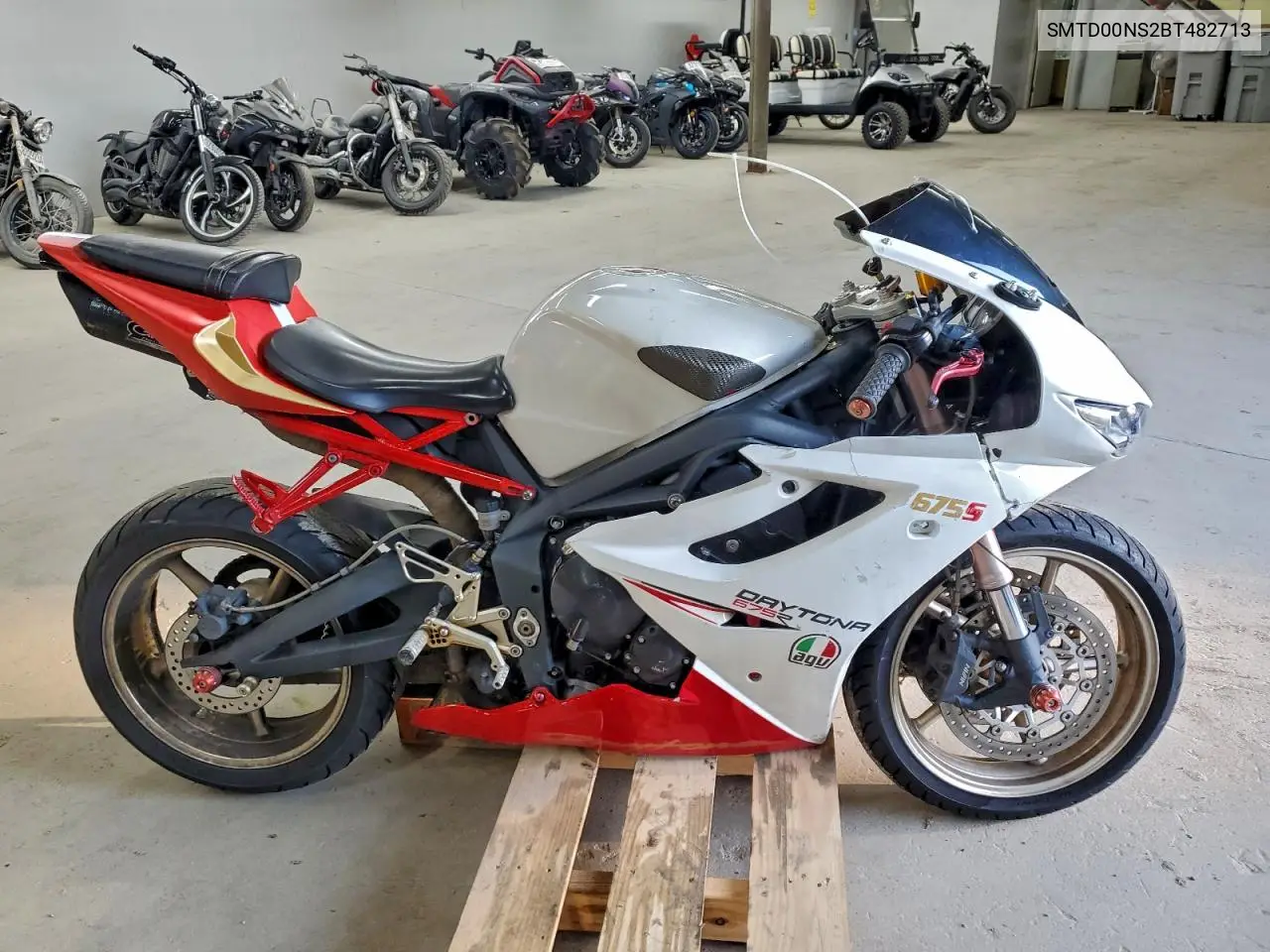SMTD00NS2BT482713 2011 Triumph Motorcycle Daytona 675
