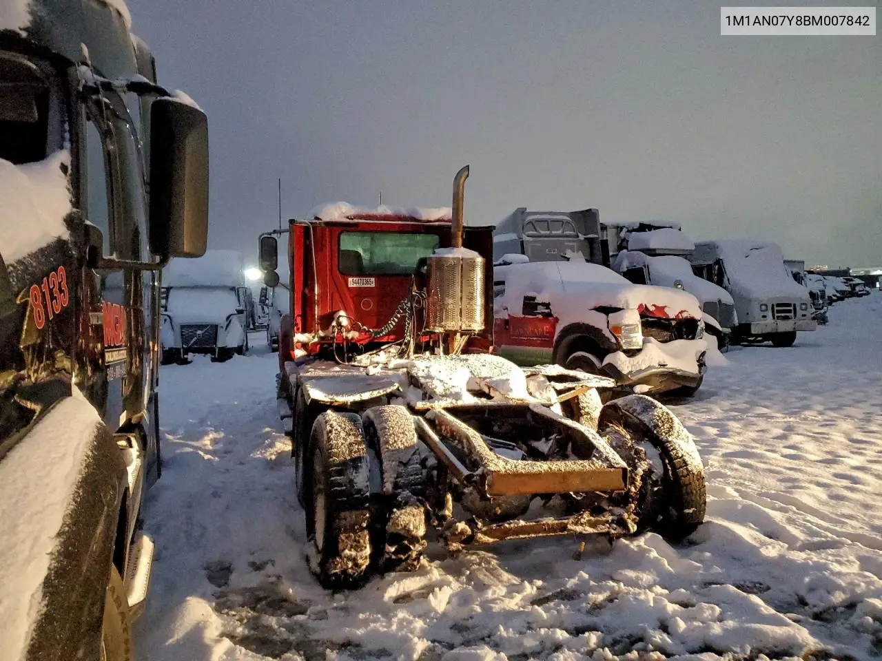 2011 Mack 600 Chu600 VIN: 1M1AN07Y8BM007842 Lot: 94470365