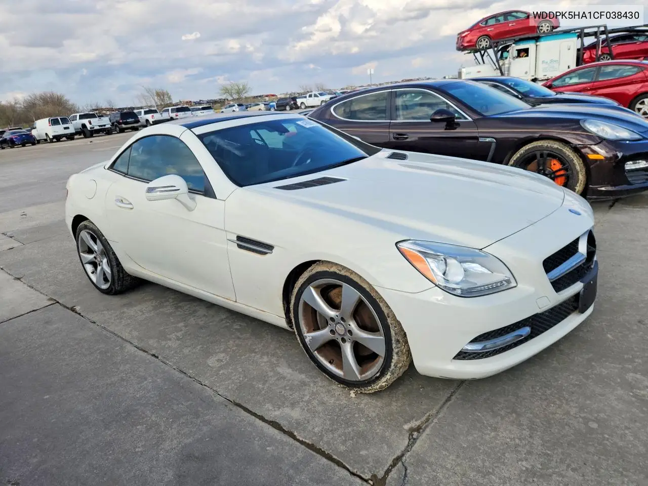 WDDPK5HA1CF038430 2012 Mercedes Benz Slk 350