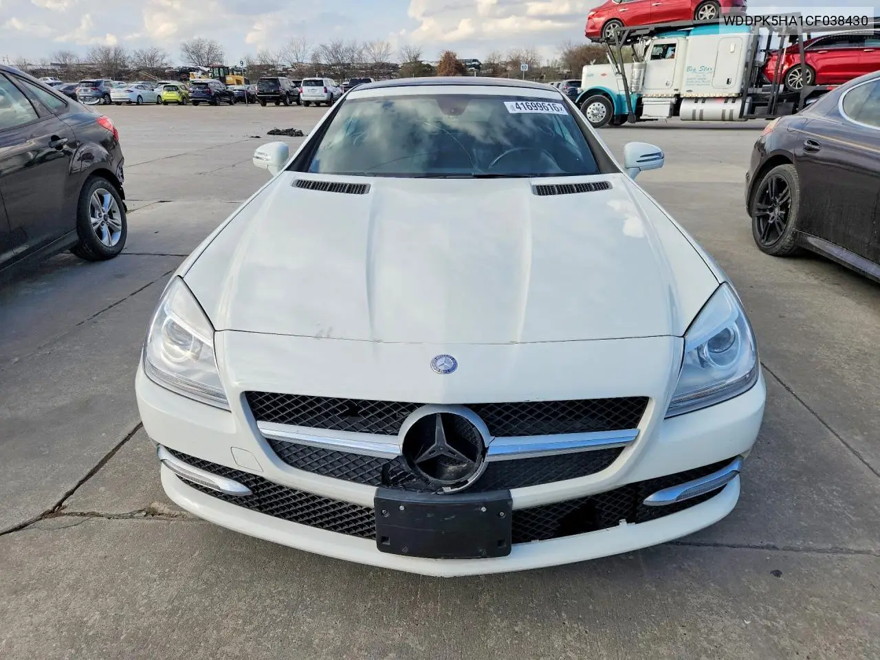 WDDPK5HA1CF038430 2012 Mercedes Benz Slk 350